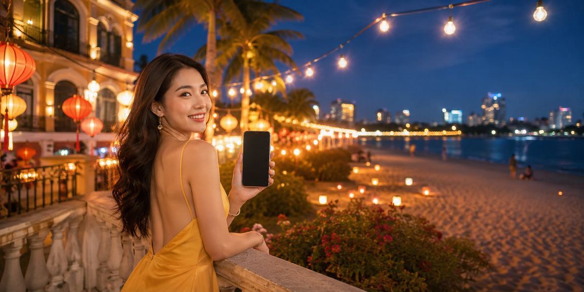 Không khí sôi động của bàn baccarat trong đêm hội đèn lồng tại TP.HCM