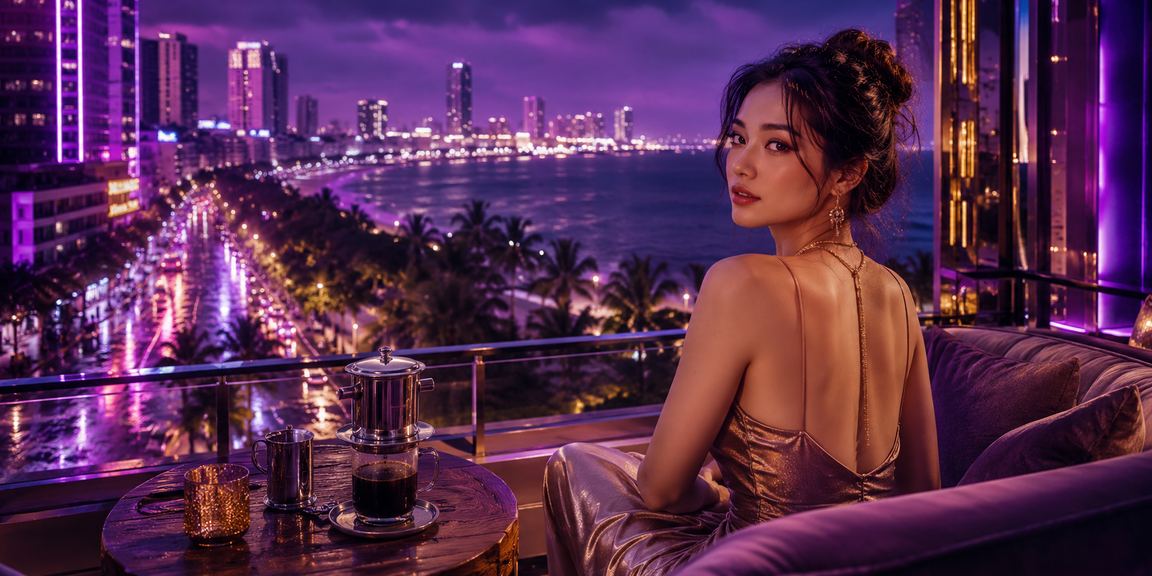 Không gian cao cấp kết hợp café và casino tại TP.HCM, nơi người chơi thưởng thức trải nghiệm game VIP