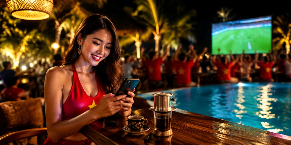 Người dùng xem casino trực tuyến qua điện thoại tại Mũi Né, Việt Nam